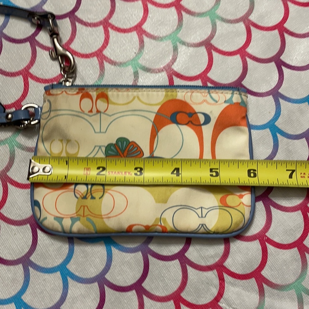 Coach butterfly wristlet - Picture 7 of 8